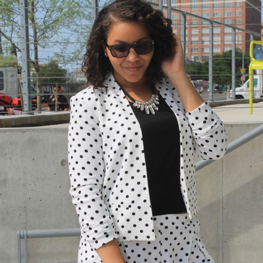 Soaked in Luxury Polka Dot Jacket